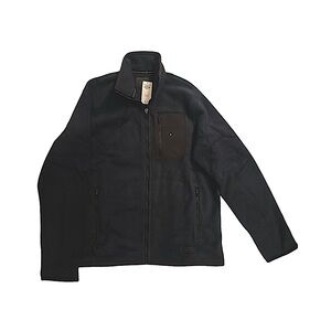 ABERCROMBIE AND FITCH MENS ZIPPER SWEATER - MEDIUM - BLUE - NEW WITH TAGS